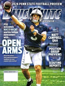 Blue White Illustrated August 2026 cover